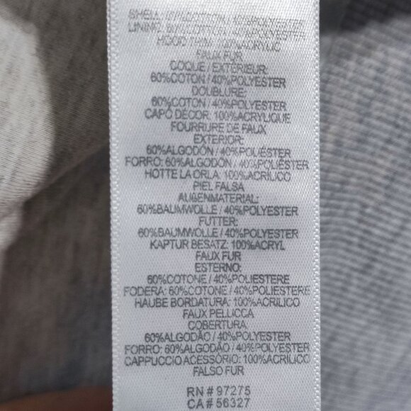 Fox jacket with hood women's junior size L white colour full zip clamp closure - Picture 6 of 13